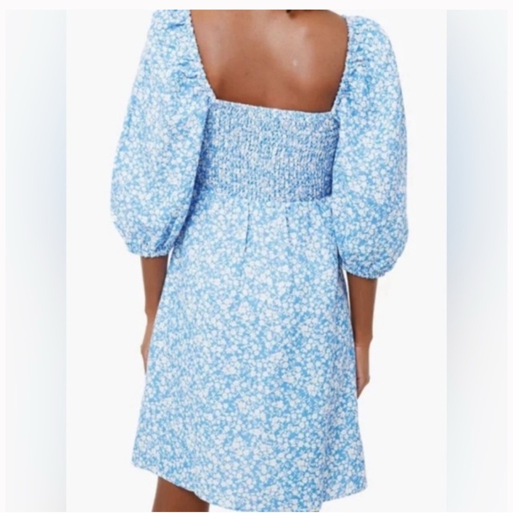 Tuckernuck x Cameron Wimberly Eubanks Blooms On Broad Annie Smocked Dress Large - Picture 2 of 6